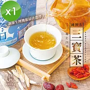 【麗紳和春堂】三寶茶(枸杞、紅棗、黃耆)-6gx10包/袋x1袋