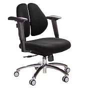 GXG 低雙背 電腦椅(鋁腳/2D手遊休閒扶手)  型號2603 LU2JM