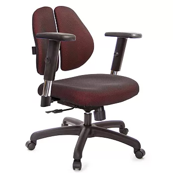 GXG 低雙背 電腦椅(SO金屬扶手)  TW-2603 E5
