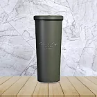 GREEN CUP芊杯內外316不鏽鋼真空吸管杯-800ml-1支 酷炫灰