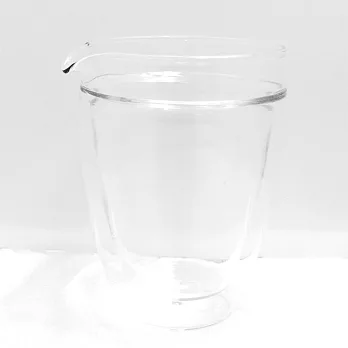 314ml耐熱雙層玻璃公杯-2入組