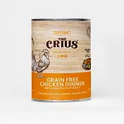 紐西蘭 CRIUS克瑞斯天然無穀全齡犬用低敏主食餐罐_放養雞_375克_12罐