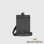 【BRAUN BUFFEL】德國小金牛 台灣總代理 格瑞克-II 證件夾-黑色/BF387-170-BK