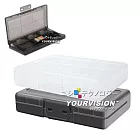 任天堂 Nintendo Switch 遊戲卡帶收納盒24片 加SD記憶卡收納 遊戲卡夾盒 NS卡盒_ 透藍