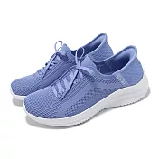 Skechers 休閒鞋 Ultra Flex 3.0 Slip-Ins 女鞋 藍 白 避震 套入式 懶人鞋 健走鞋 149710PERI