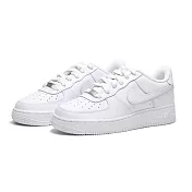 Nike Air Force 1 New 全白 GS FV5951-111 23.5寬楦 全白