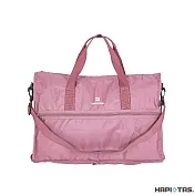 【HAPI+TAS】日本原廠授權 摺疊旅行袋 (小)- 霧面粉色