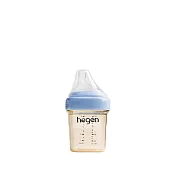 【hegen】金色奇蹟PPSU多功能方圓型寬口奶瓶 150ml - 沁藍