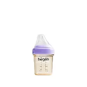 【hegen】金色奇蹟PPSU多功能方圓型寬口奶瓶 150ml - 漾紫