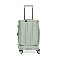【Acer宏碁】巴塞隆納前開式20吋登機箱/行李箱─莊園綠