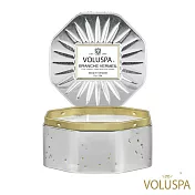 美國VOLUSPA Japonica日式庭園系列 銀色森林 BRANCHE VERMEIL 3芯八角形錫340g 香氛蠟燭