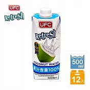 【UFC】泰國100%椰子水 500mlx12瓶/箱
