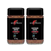 【Mount Hagen】德國進口 公平貿易即溶咖啡粉2罐組(100g x2)