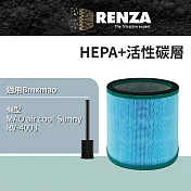 適用 Bmxmao MAO air cool-Sunny RV-4003 涼暖3合1空氣清淨機無葉電風扇 HEPA活性碳濾網
