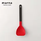 【日本Marna】不傷鍋具耐熱矽膠平鏟 (兩色任選)(原廠總代理)  紅色