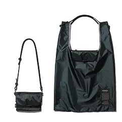 【bitplay】Foldable 2─Way Bag 超輕量翻轉口袋包 ─棕櫚綠