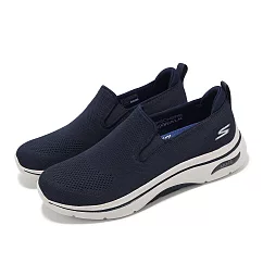 Skechers 休閒鞋 Go Walk Arch Fit 2.0─Melodious 1 男鞋 藍 灰 緩衝 健走鞋 216518NVY