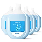 【箱購】Method美則 海藍礦物洗手乳(補充瓶)1000mlX4入