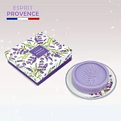 法國ESPRIT PROVENCE香皂禮盒組(附陶盤)香皂:100g 薰衣草