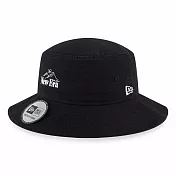 NEW ERA 男女 探險帽 MOUNTAIN LOGO NEW ERA 黑 NE13957166 L-XL 黑色