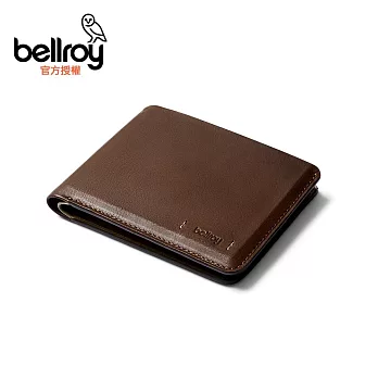 Bellroy Hide&Seek Premium Edition LO橫式真皮皮夾 高8.5cm(WHSF) Darkwood