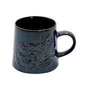 日本 YUKURI 陶瓷咖啡馬克杯 藏青色