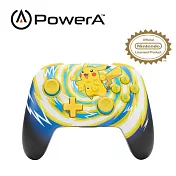 【PowerA】(任天堂官方授權) 增強款藍芽5.0無線遊戲手把限量款(1523595-01) - 皮卡丘旋風