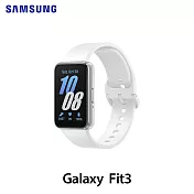 Samsung Galaxy Fit 3 R390 智慧手環 辰曜銀