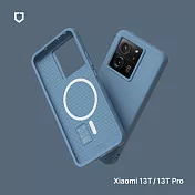 犀牛盾 小米Xiaomi  13T / Xiaomi 13T Pro共用 SolidSuit (MagSafe 兼容) 防摔背蓋手機保護殼 - 海潮藍