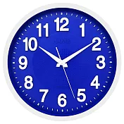 A-ONE TG-0265 3D 立體 凸字 鮮豔 色彩 靜音 掛鐘 時鐘 辦公室 居家  藍色