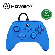 【PowerA】XBOX 官方授權 有線遊戲手把 - 多色任選 藍(1519367-01)