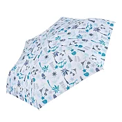 【RAINSTORY】沙灘風情抗UV手開輕細口紅傘