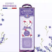 法國ESPRIT PROVENCE薰衣草香包+25g薰衣草皂組合 (紅鶴)