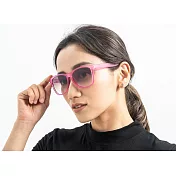 2is AvaC 太陽眼鏡│透粉紅霧面框│咖啡色鏡片│UV400