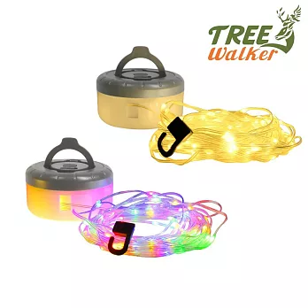 TreeWalker 銀河氛圍捲尺燈-兩入組(彩光 / 黃光) 彩光兩入