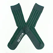 【LEEDS WEATHER】 乾燥感・機能美學羅紋襪∣軍服橄欖綠∣ 25 - 28 cm