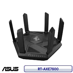 ASUS 華碩 RT─AXE7800 AXE7800 WiFi 6E Ai Mesh 三頻2.5G無線路由器 分享器