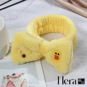 【Hera赫拉】居家風可愛卡通髮束髮箍3款 H111030308 黃色