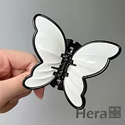 【Hera赫拉】春季藍色立體蝴蝶仙境髮夾 H111032210 白色