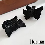 【Hera赫拉】名人同款質感黑小抓夾2入 L111080314 黑色一對入