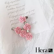 【Hera赫拉】超甜美粉色系小髮夾15入組 L111080318 桃心+茶花+蜜桃15入組