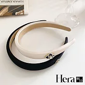 【Hera赫拉】精緻小香風山茶花髮箍 L111081603 黑色