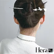 【Hera赫拉】簡約線條設計感髮簪 L111092001 亮銀色