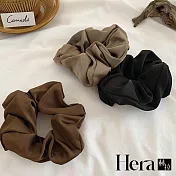 【Hera赫拉】韓版氣質緞面大髮圈-3入 L111092009 3色