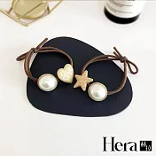 【Hera赫拉】小香風氣質珍珠髮圈兩入組 H111101104 兩入組