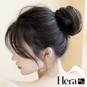 【Hera赫拉】自然丸子頭假髮髮圈 H111110102 黑色