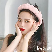 【Hera赫拉】兩用髮箍貝殼遮陽帽 H111110108 粉色