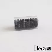 【Hera赫拉】韓系茶色無痕耐用電話線髮圈 H112020207 黑色9入