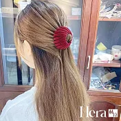 【Hera赫拉】絲絨鳥巢髮圈盤髮神器 H112030705 酒紅色