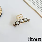 【Hera赫拉】宮廷浪漫復古珍珠小髮夾 H1120411011 方塊珍珠